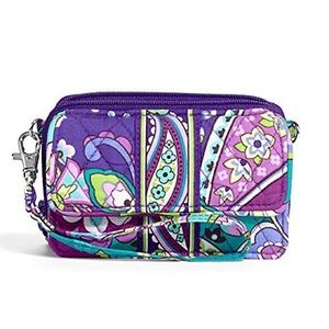 vera bradley all in one crossbody in heather